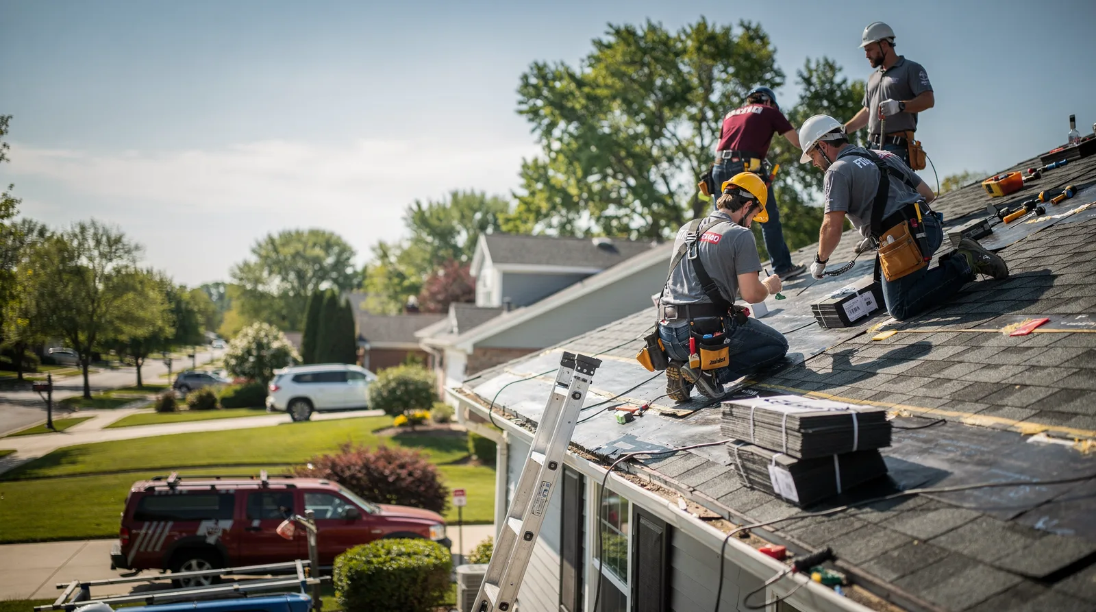 Roof Repair in Oakdale, IL around you